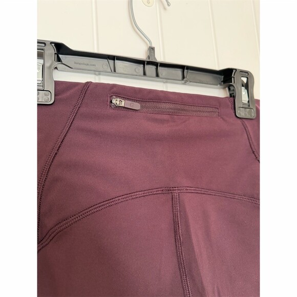 Lululemon Speed Up Tight 4 Black Cherry Women’s 25” Yoga Leggings Gym - Picture 8 of 10